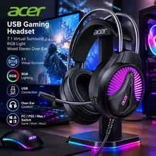 Headset Gamer USB RGB Acer Thumbnail 1