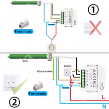 Interruptor de Cortina Inteligente Wi-Fi RF Thumbnail 5