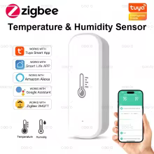 Sensor Zigbee Tuya Temperatura e Umidade Thumbnail 1