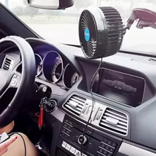 Ventilador Carro Elétrico 12/24V Thumbnail 3