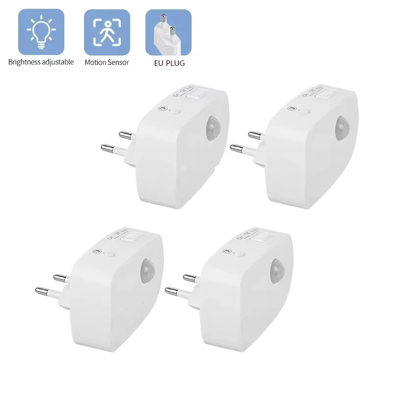 Lâmpada Noturna LED Sensor PIR