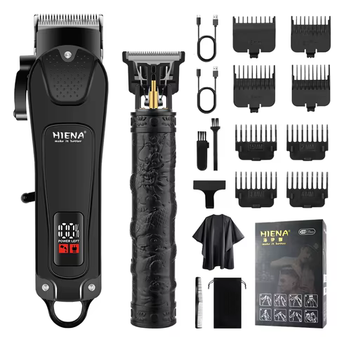 Aparador de Cabelo Profissional LCD