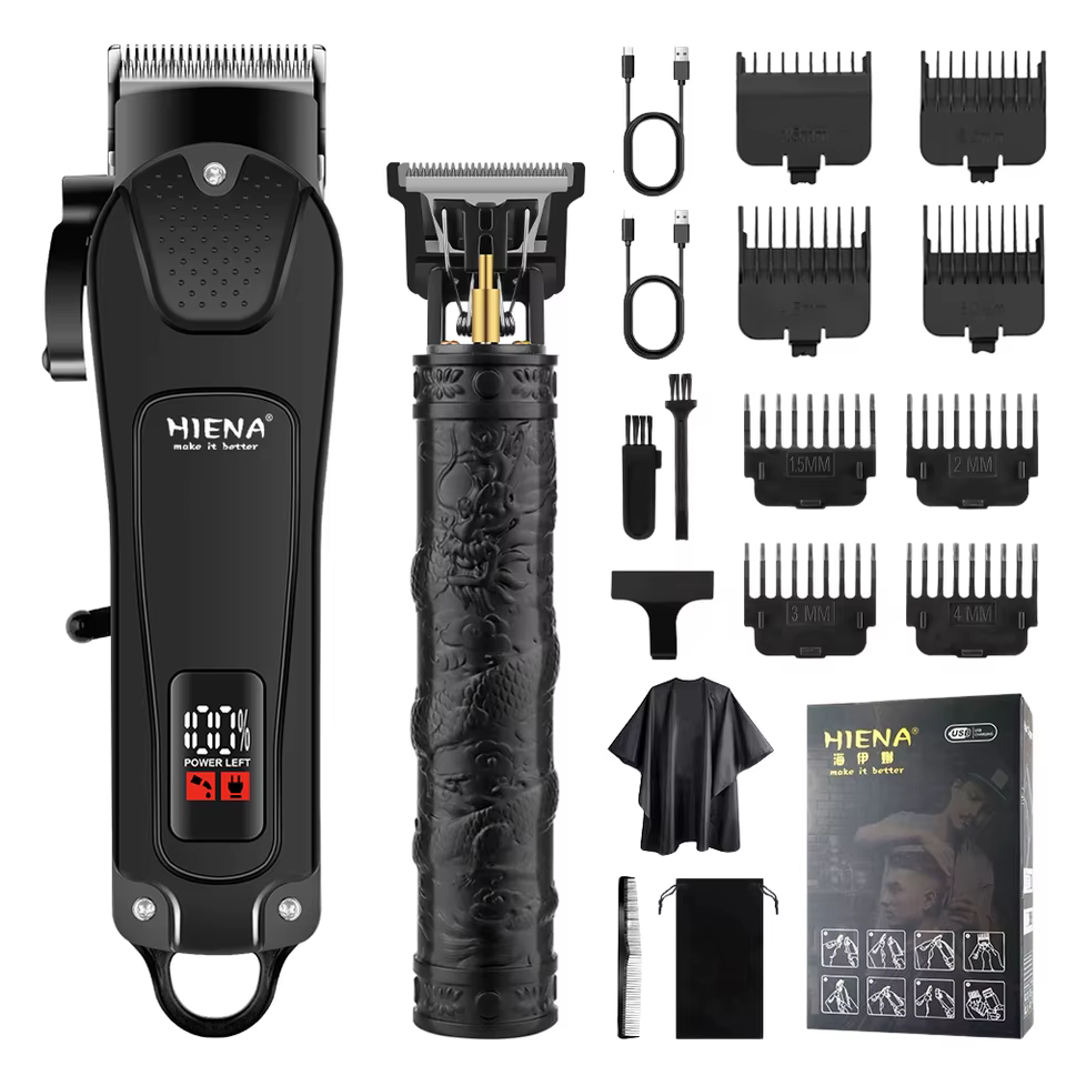 Aparador de Cabelo Profissional LCD