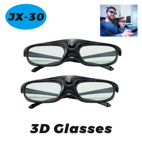 Óculos 3D JX-30 para Projetor