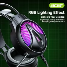 Fone Gamer USB RGB com Microfone Thumbnail 5