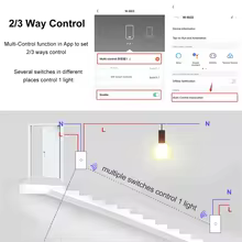 Interruptor Inteligente WiFi + RF433 Thumbnail 4