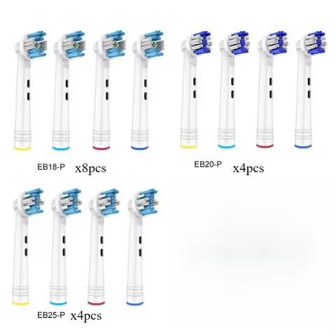 16 Cabeças de Escova Oral B Compatíveis