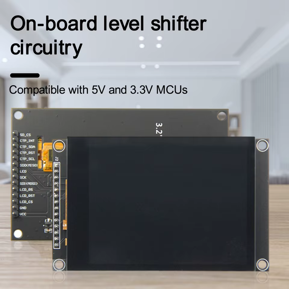Módulo LCD TFT 3.2" com Toque SPI