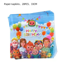 Kit Festa Infantil Verde Família Thumbnail 3