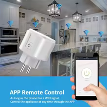 Tomada Inteligente Wi-Fi + RF 433MHz Thumbnail 5