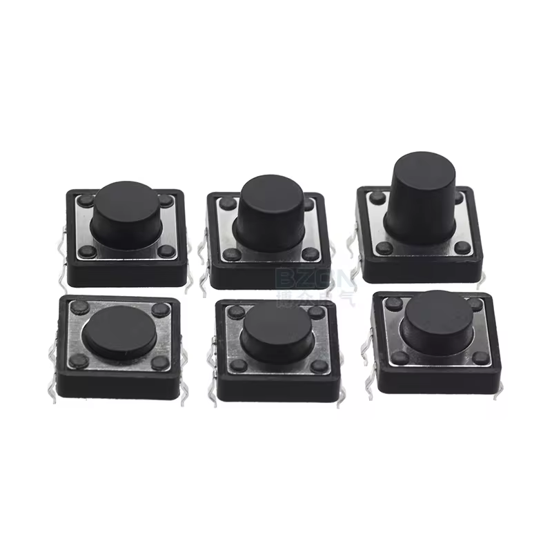 Micro Mini Botão Tátil 12V 20 Pcs