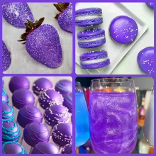 Glitter Metálico para Decoração de Doces Thumbnail 2