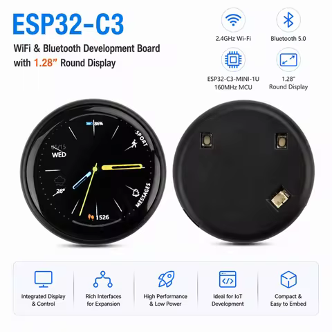 Kit ESP32-C3 com Tela e Conectividade