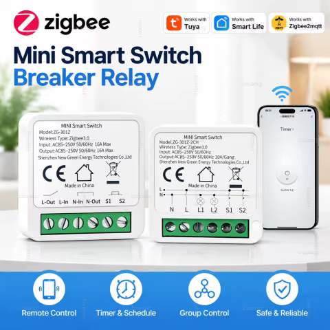 Interruptor Zigbee 3.0 Mini