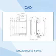 Módulo de Tela LCD DWIN 4.3" 480x800 IPS Thumbnail 6