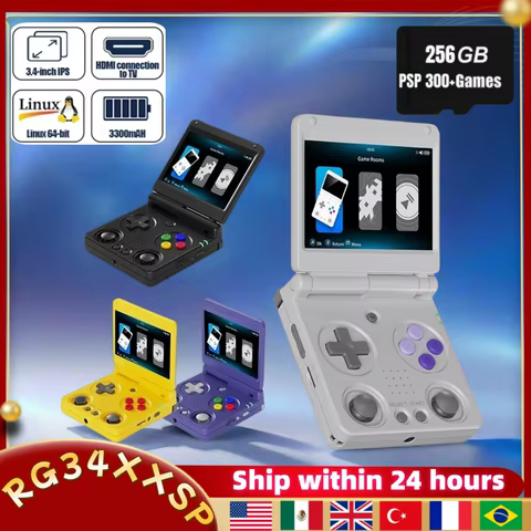 Anbernic RG34XXSP Flip Console