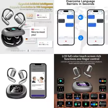 Fones Tradutor de Idioma BT 5.4 Thumbnail 1