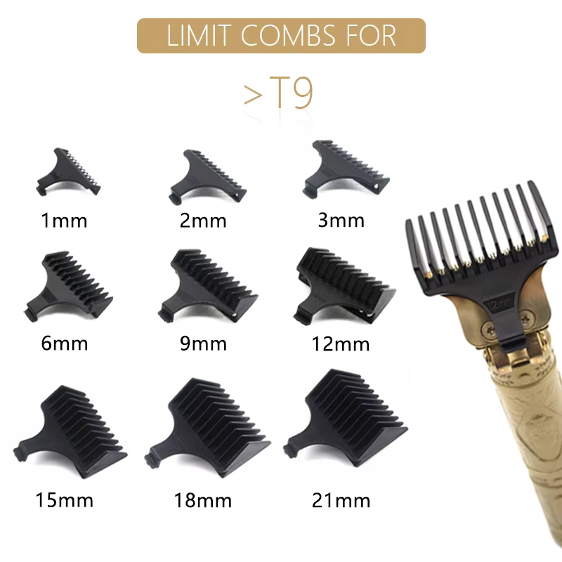 Guia de Corte de Cabelo Profissional 6 Peças