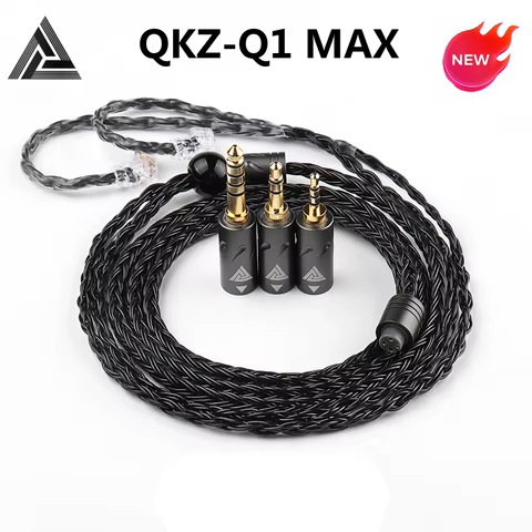 Qkz Q1 Max Fones de Ouvido