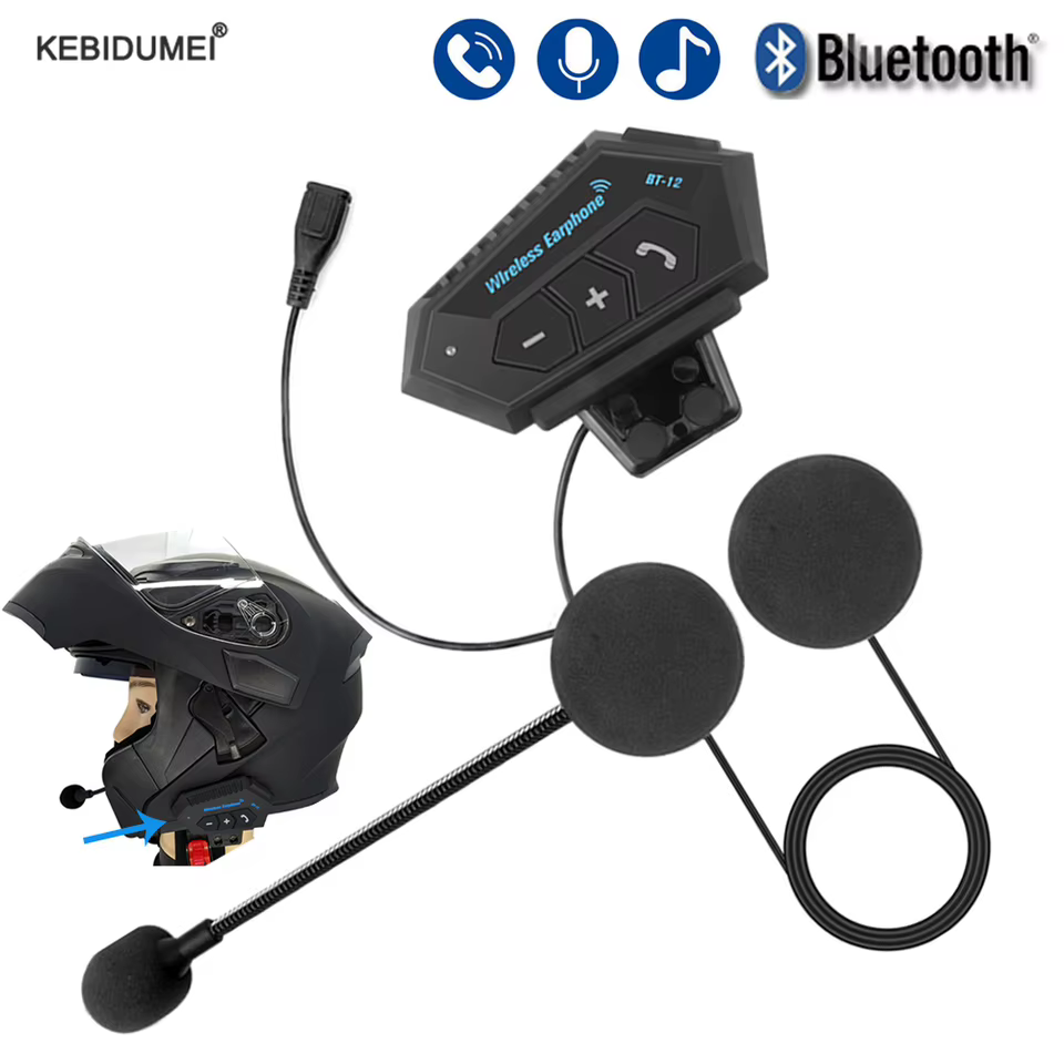 Headset Bluetooth Motocicleta
