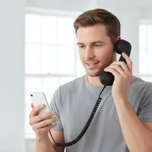 Fone Retro Tipo C Ergonômico Thumbnail 4