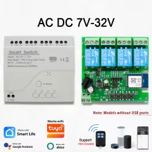 Relé Inteligente 4 Canais Tuya Alexa Thumbnail 2
