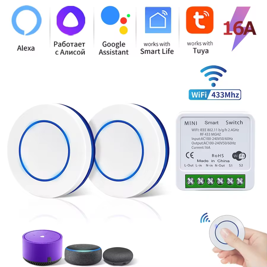 Interruptor Inteligente WiFi 433MHz