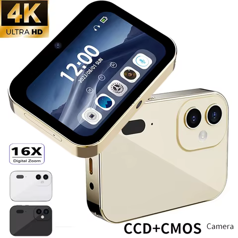 Mini Câmera Digital 4K 64GB