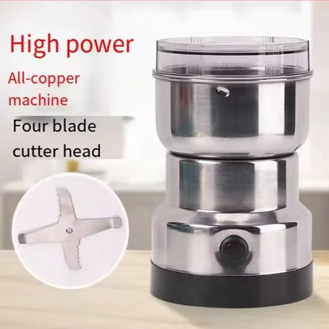 Mini Triturador de Café Elétrico