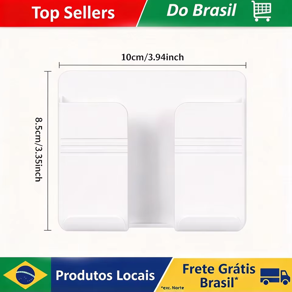 Suporte de Parede para Telefone com Carregamento