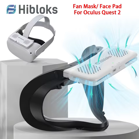 Máscara VR Quest 2 com Ventilador