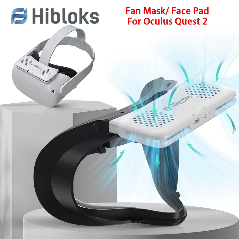 Máscara VR Quest 2 com Ventilador