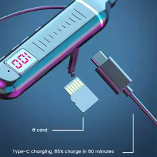 Fone Bluetooth 5.3 LED Neckband Thumbnail 3