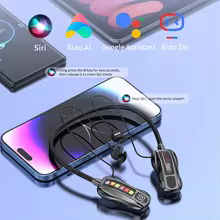 Fone Bluetooth 5.4 com Cancelamento de Ruído e Display LED Thumbnail 4