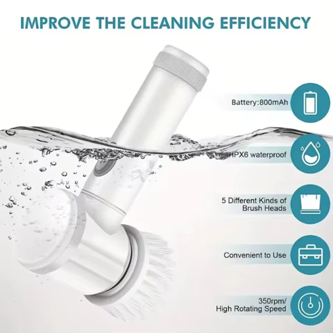 Escova Elétrica ANENG Power Scrubber