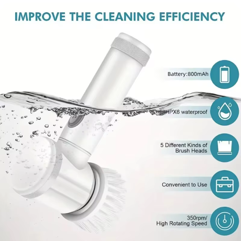 Escova Elétrica ANENG Power Scrubber