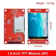 Módulo LCD TFT 1.8" 128x160 SPI Thumbnail 6