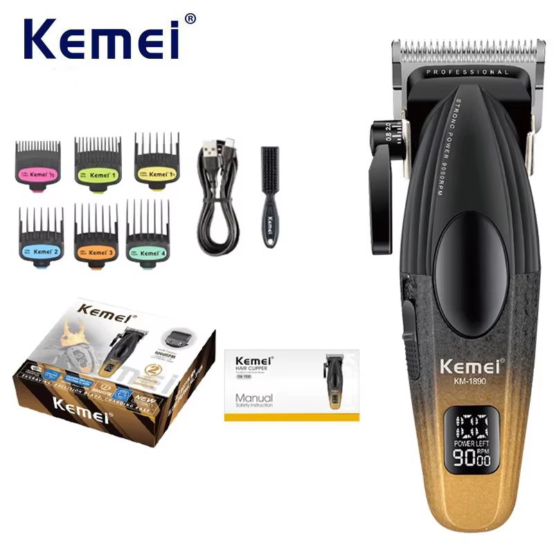 Aparelhão de Barba Kemei Profissional