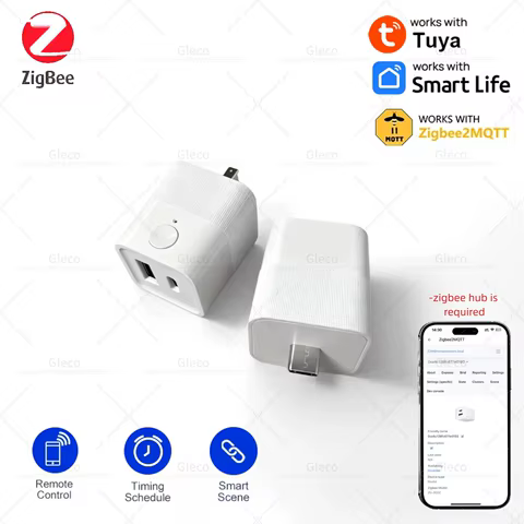 Adaptador Zigbee USB Tipo-C Duplo