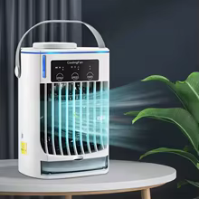Mini Ventilador Portátil USB com Spray Thumbnail 1