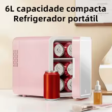 Mini Geladeira 6L com Espelho Thumbnail 4