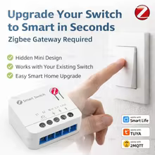Interruptor Inteligente ZigBee Tuya Thumbnail 1