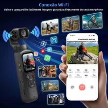 Câmera de Ação 4K Gimbal Thumbnail 6