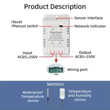 Sensor Wi-Fi EWelink Temperatura e Umidade Thumbnail 3