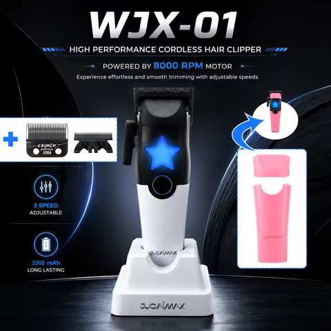 Máquina de Cortar Cabelo Profissional JUCAI