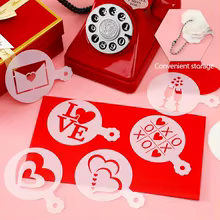 Kit 36 Estêncis de Amor para Confeitaria Thumbnail 6