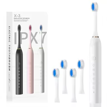 Escova de Dentes Elétrica IPX7 6 Modos Thumbnail 1