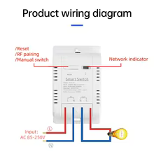 Interruptor Inteligente WiFi com Sensor de Temperatura Thumbnail 4