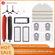 Kit de Peças Roborock Q8/Q5 - Escova e Filtro Thumbnail 1