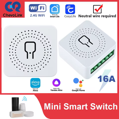 Interruptor Inteligente WiFi 16A